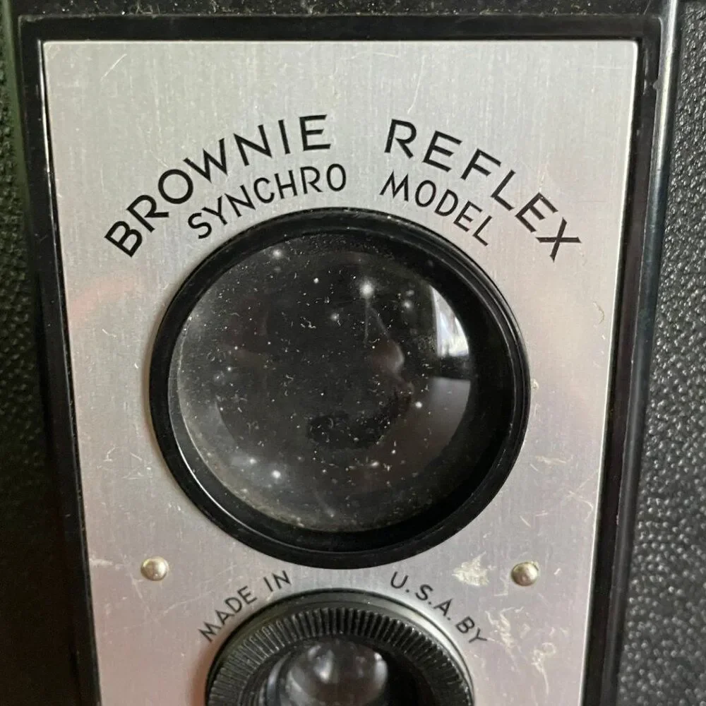 Vintage Brownie Reflex Synchro Model Camera 1940/1950's